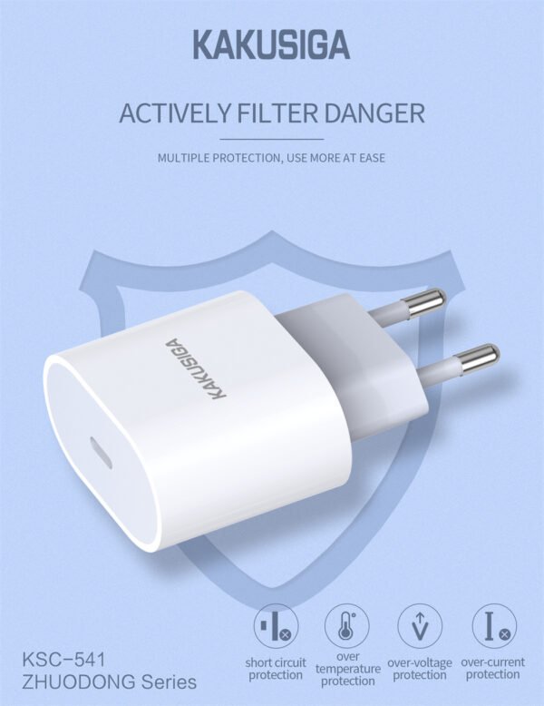 KSC-541 ZHUODONG PD25W fast charger (European standard) - Image 3