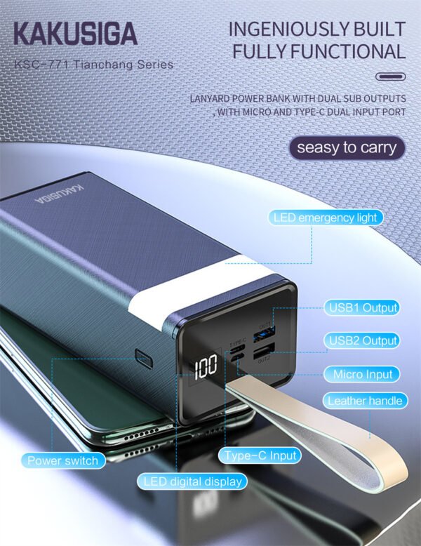 KSC-771 TIANCHANG Series Power Bank-(40000mAh)