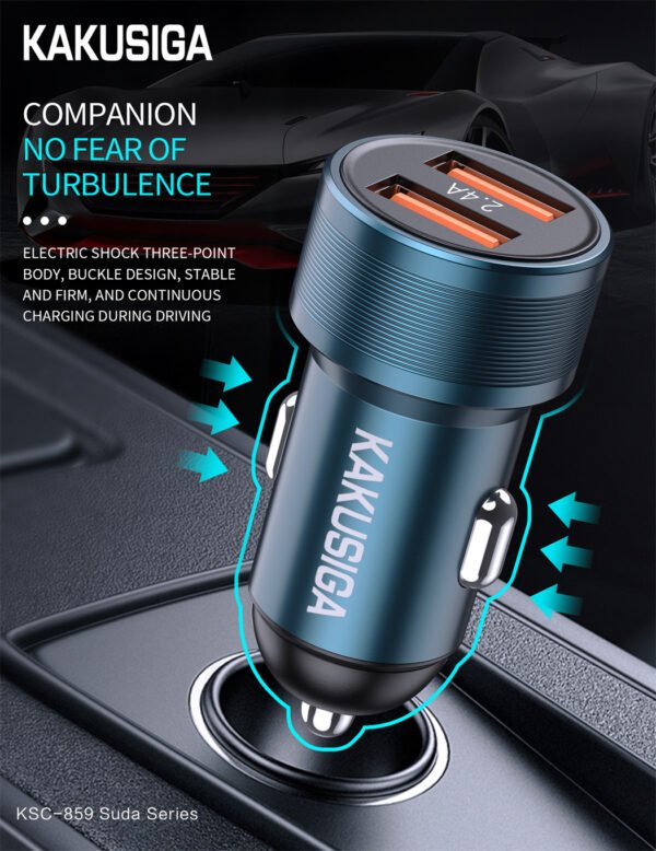 KSC-859 SUDA Dual Port car charger