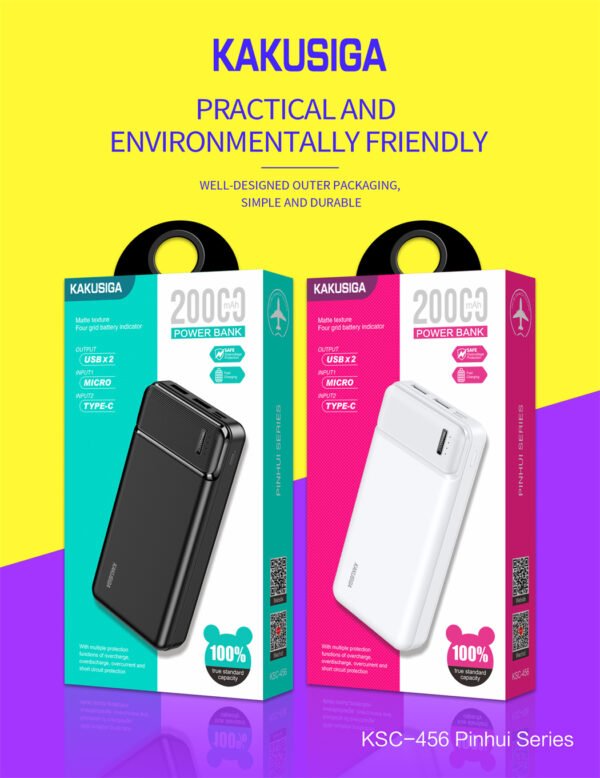 KSC-456 PINHUI 20000mAh Powerbank - Image 2