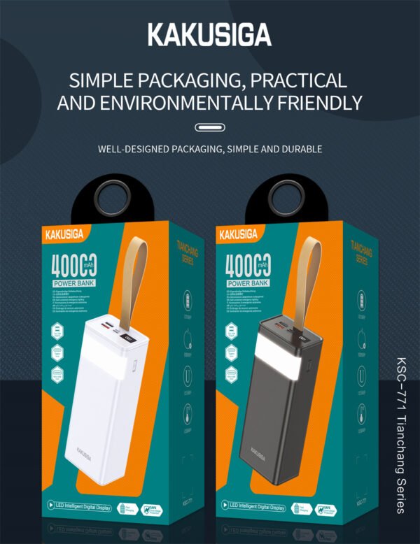 KSC-771 TIANCHANG Series Power Bank-(40000mAh) - Image 2