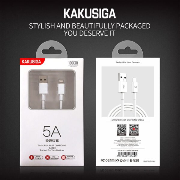 KSC-110 SHANCHONG 5A charging data cable (Lightning)
