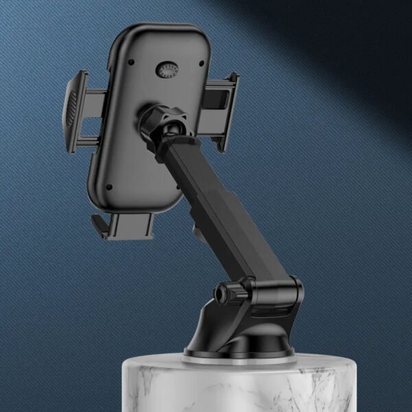 KSC-759B JICHI Press-type car telescopic mobile phone Holder - Image 3