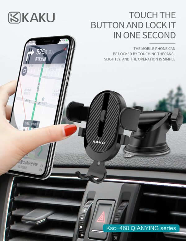 KSC-468 QIANYING suction cup car phone holder - Image 4