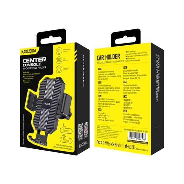 KSC-761A WENSA Car air outlet gravity Holder - Image 2