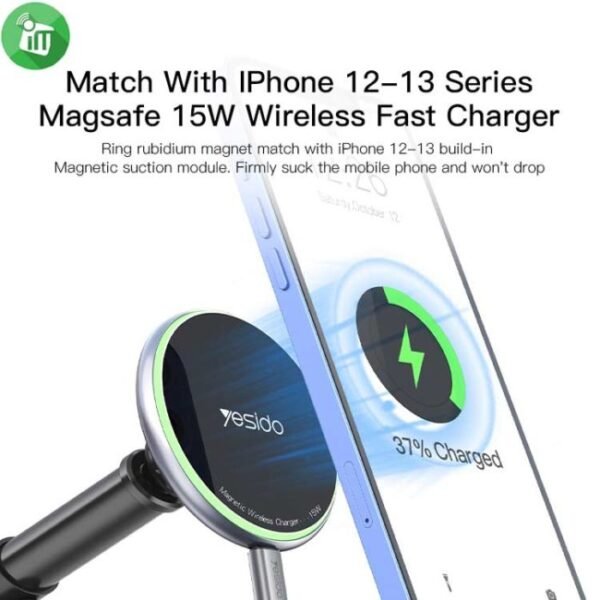 Yesido Wireless Holder C131 - Image 2