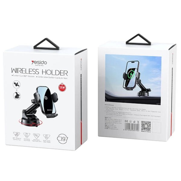 Yesido Wireless Holder C197 - Image 2