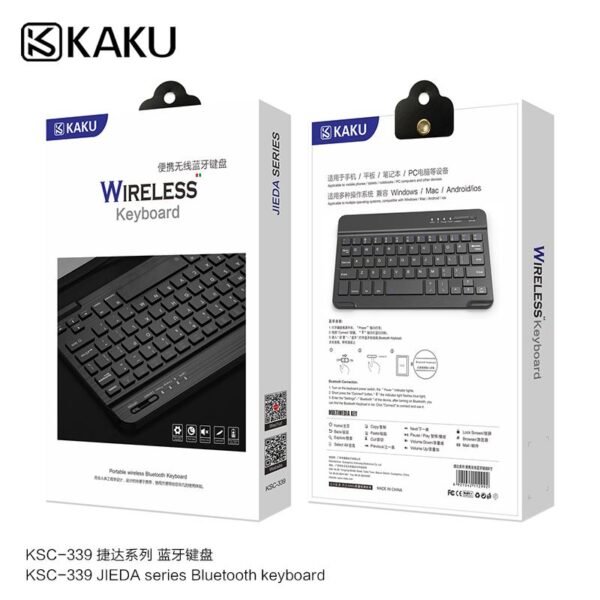 JIEDA smart Wireless keyboard  have Arabic version-10 - Image 2
