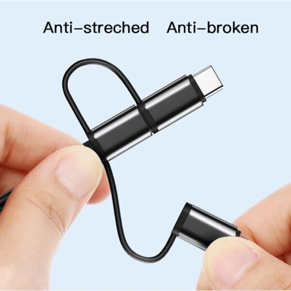 Yesido HM05 3 in 1 HDMI Cable for Lightning & Micro &  Type-C 1.8m - Image 3