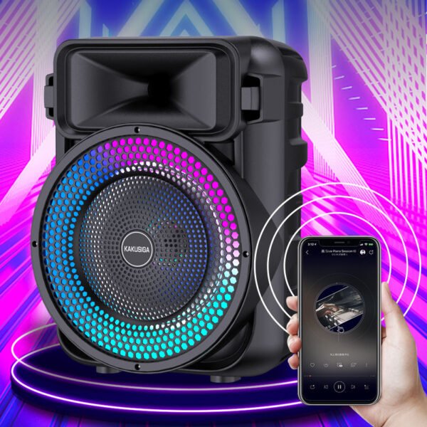 KSC-777 YINBA flame lamp Wireless speaker - Image 3
