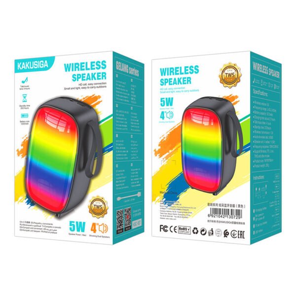 KSC-827 GELANG Series Colorful Wireless Speaker - Image 2