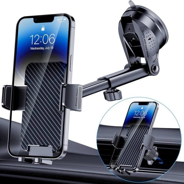 KSC-1149 QUTU Series Press- type car air outlet phone Holder